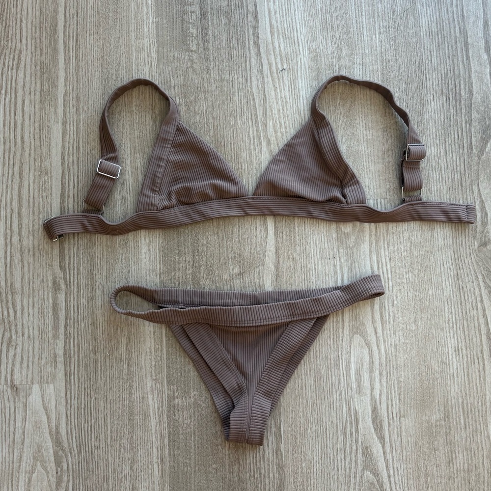 Frankie’s Bikinis brown bikini